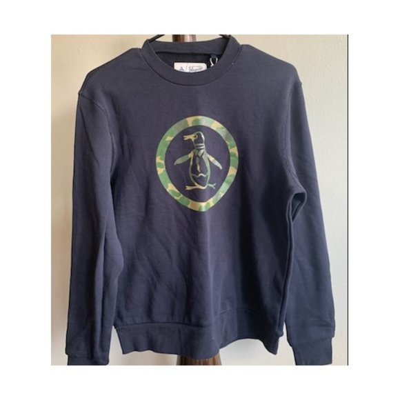 ORIGINAL PENGUIN by MUNSINGWEAR Crewneck Sweater; Men's S - Picture 1 of 2